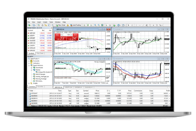 Tickmill interface